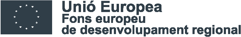 logo unió europea fons europeu de desenvolupament